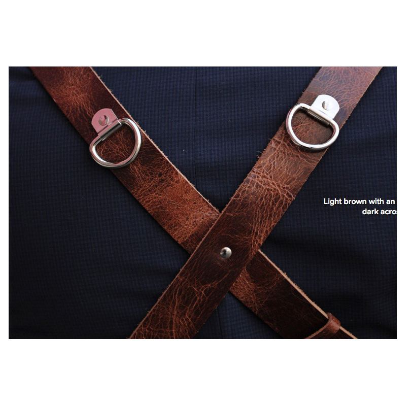 money maker luxury leather multi camera strap