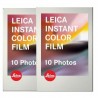 Leica Instant Color Film 2x10 photos