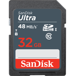 SanDisk Ultra SDHC UHS-1 Card 32GB