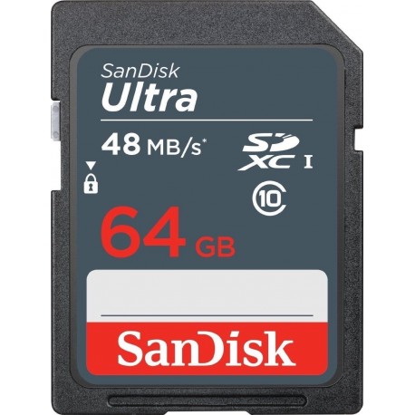 SanDisk Ultra SDHC UHS-1 Card 64GB
