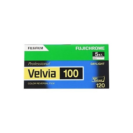 Fujifilm Professional Velvia 100 Color Reversal Film 120