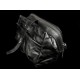 Wotancraft MINI RIDER SLING BAG (Black, full leather)