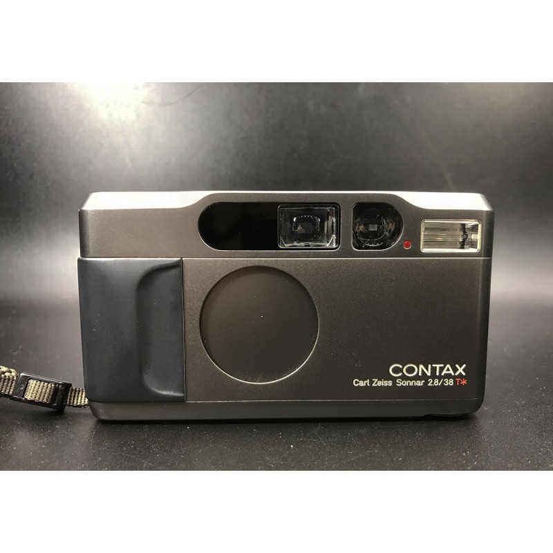 Contax T2 Film Camera Steel Gery - meteor