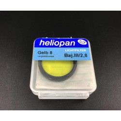 Heliopan Lightfilter Gelb 8 39mm Yellow Filter (BRASS)
