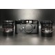 Leica M6 TTL 0.72Film Camera With 35mm F/2 Asph Lens & 50mm F/1.4 Lens Black Paint Millenium Set