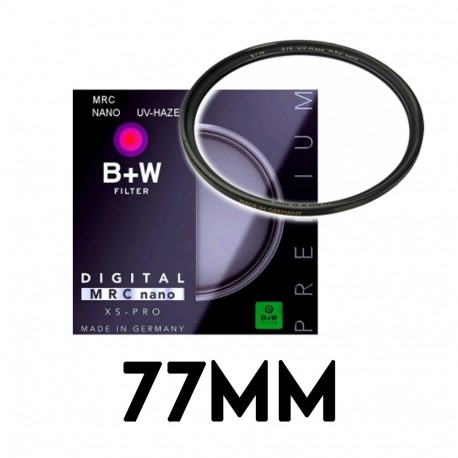 B+W MRC NANO UV-HAZE 77mm Filter