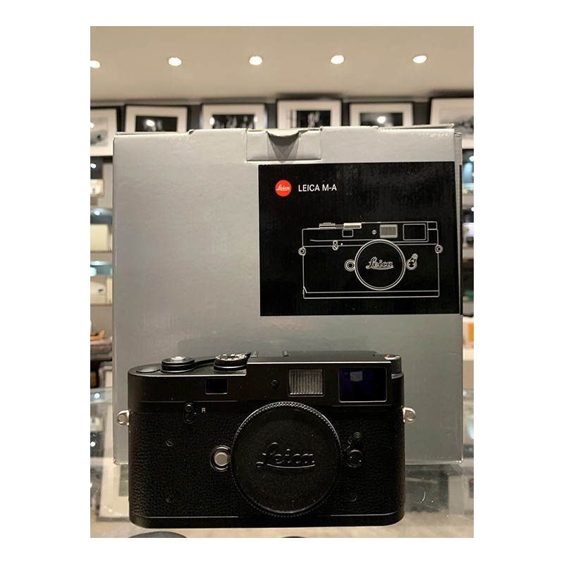 Leica M-A (Typ 127) Rangefinder Camera (Black) 10370 USED - meteor