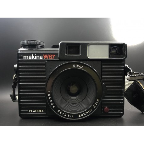 Makina W67 with Wide Nikkor 55mm f/4.5