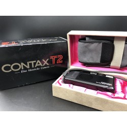 Contax T2 Eine Klassische Film Camera Black