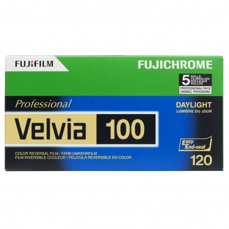 FUJI Velvia 100 120 Medium Format Film (Single Roll)