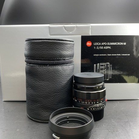 Leica APO-Summicron-M 50mm f/2 ASPH. Lens (Black-Chrome Edition)