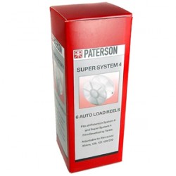 Paterson Auto Load Adjustable Reel (6 Pack)For Super System 4 Tanks