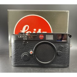 Leica M6 Classic Film Camera Black (early Leitz logo ver.)