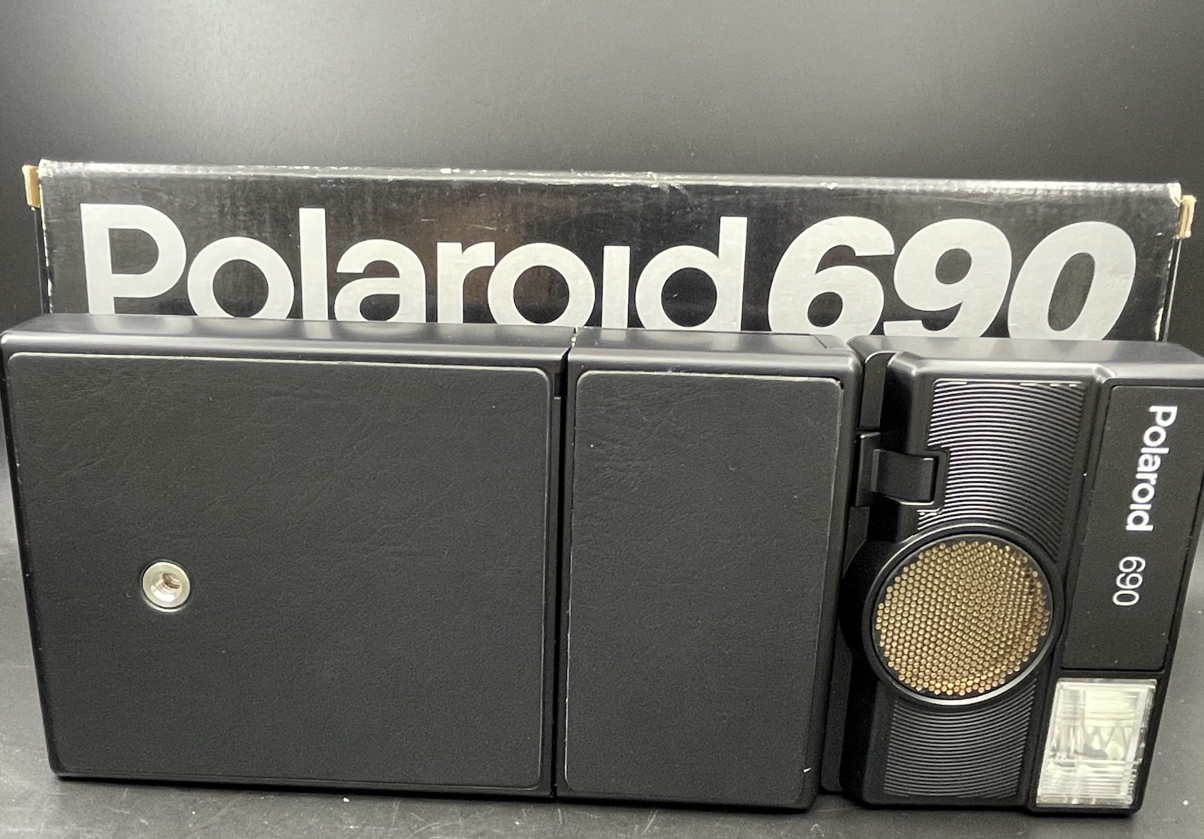 Polaroid 690 SLR Instant Camera - meteor