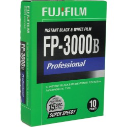 Fujifilm FP-3000B Professional Instant Color Film ISO 100 (10 Exposure, Glossy)