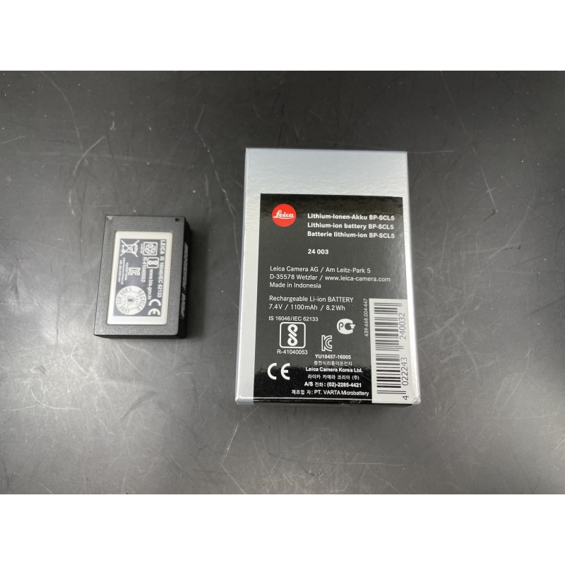Leica Battery BP-SCL5 For M10 - meteor