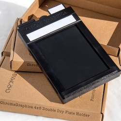 CHROMA Graphica 4x5 Double Dry Plate Holder