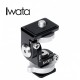 Iwata Tech Element Ti Hot Shoe Mount Adapter 2-axis.1/4"screw