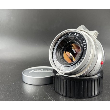 Leica Summicron 35mm F/2 v1 Silver (8 Element)