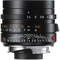 Leica Summilux-M 35mm f/1.4 ASPH. Lens (Black) 11663 Brand New
