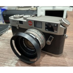 Leica M6 0.72 Classic Titanium Rangefinder Film Camera With Summilux -M 35mm F/1.4 Titanium Pre-A