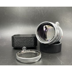Leica Summarit-M 50mm F/1.5 + Hood + front cap + filter