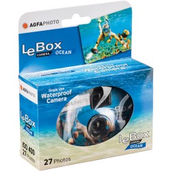 AGFA PHOTO Le Box Ocean WaterProof Single Use Camera (27 Exposure)
