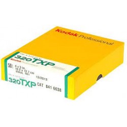 Kodak Professional Tri-X 320 Black and White Negative Film (4 x 5", 50 Sheets)
