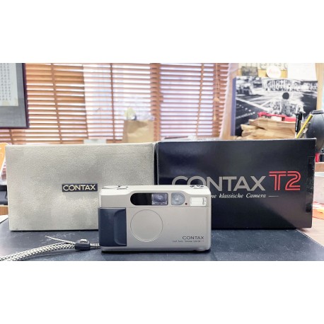 Contax T2 Film Camera Champagne