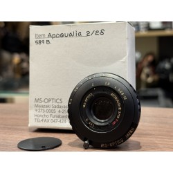 MS-Optics 28mm f/2 Apoqualia Black Chrome (Leica M mount)
