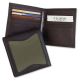 Leather and Twill Packer Wallet 65209