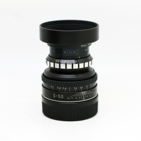 Dallmeyer Super-Six 50mm f/1.9 (modified to Leica M) (cine lens)