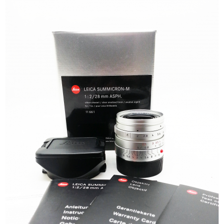 Leica Summicron M 28mm f/2 ASPH Silver 