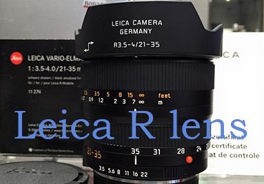 Leica R lens